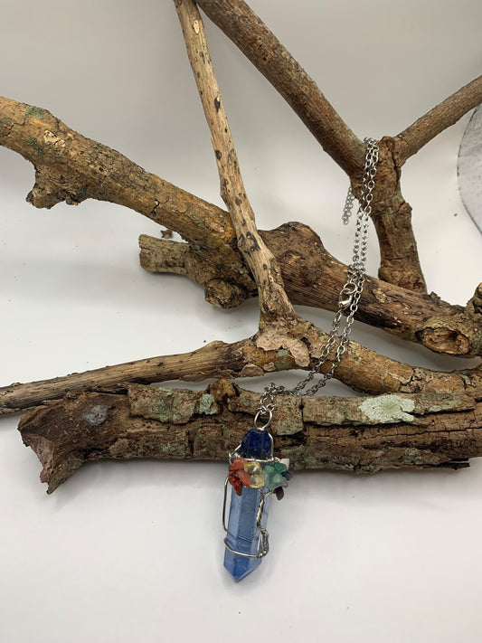 Tree of Life Crystal Handmade Pendant Necklace LSJ